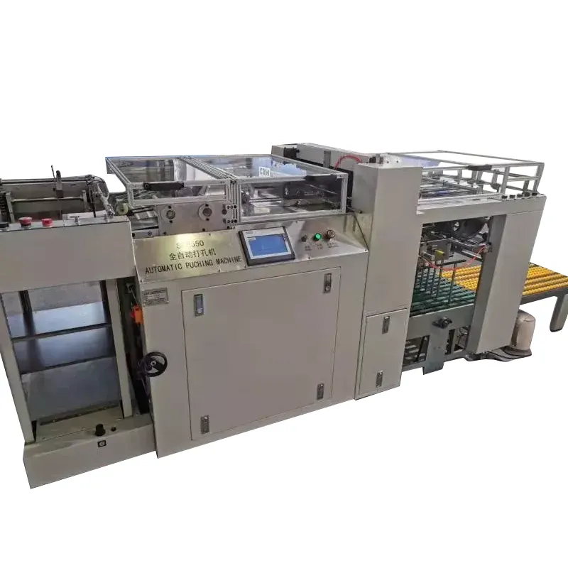 Máquina de perfuração de alta velocidade para papel